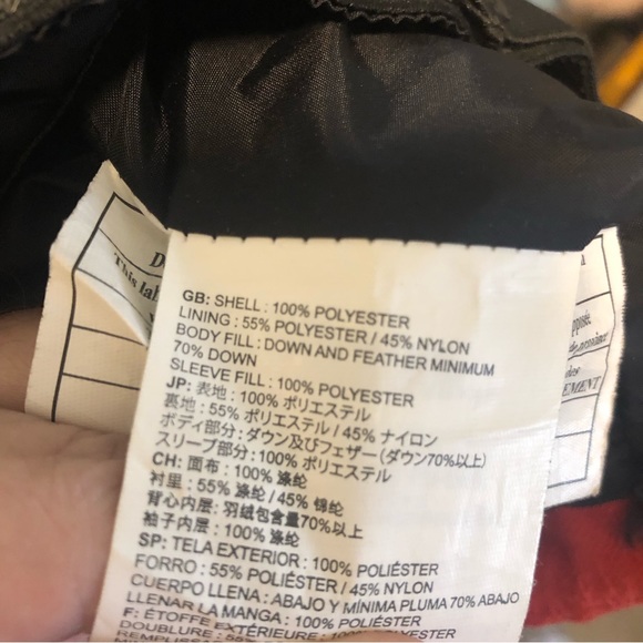 Cappel men’s winter snowboarding coat down filled removable sleeves size small - Picture 8 of 8